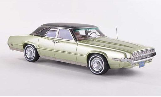 Ford Thunderbird Glamour Bird 1/43 Neo Landau vert/lumineuses-negro coche miniatura
