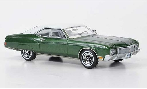 Buick Riviera coupe 1/43 Neo 1970 Mk.II verde/blanco coche miniatura
