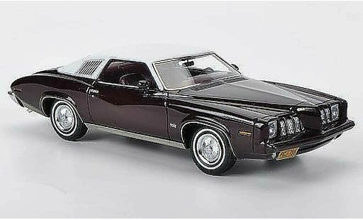 Pontiac Grand Am Base 1/43 Neo 2-portes Coupe rojo/mateblanco 1973 coche miniatura