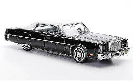 Chrysler Imperial Hardtop 1/43 Neo 4-Door Sedan negro/blanco 1975 coche miniatura