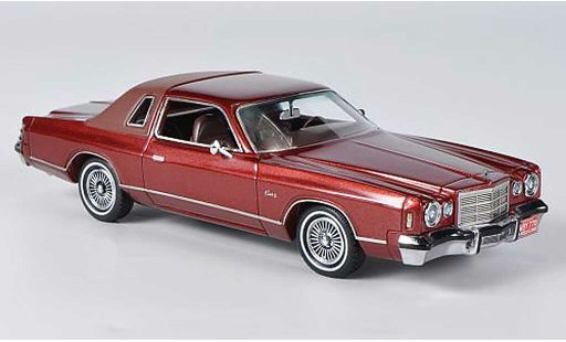 Dodge Charger 1976 1/43 Neo Mk.IV rojo/rojo coche miniatura