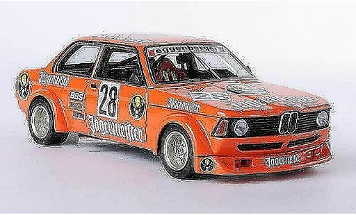 Bmw 320 Gr.2 1/43 Neo E21 i (E21) No.28 Jegermeister Eggenberger Motorsport ETCC 1979 coche miniatura