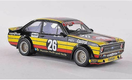 Ford Escort Rally 1/43 Neo Gr.2 No.26 Mampe ETCC 1977 Heyer/Hahne coche miniatura