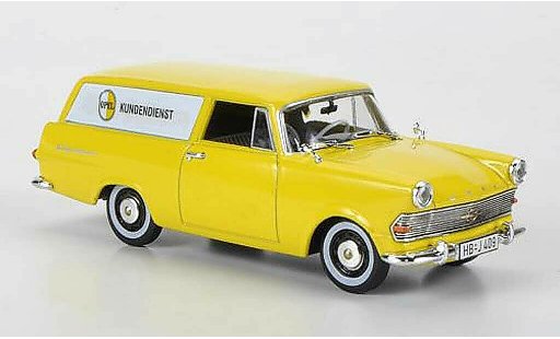 Opel Rekord P2 1/43 Starline Caravan Kundendienst 1960 coche miniatura
