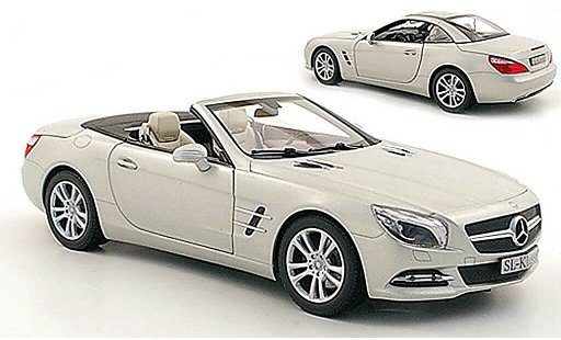 Mercedes Classe SL Base 1/18 Norev (R231) gris metallisee 2012 coche miniatura
