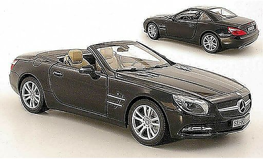 Mercedes Classe SL Base 1/18 Norev (R231) negro 2012 coche miniatura