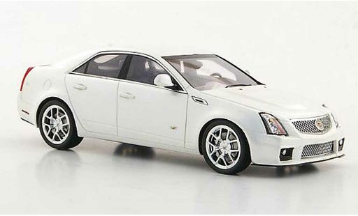Cadillac CTS-V V 1/43 Luxury Collectibles blanco 2011 coche miniatura