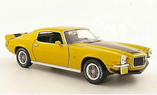 Chevrolet Camaro Z28 1/18 Ertl amarillo/negro 1971 coche miniatura