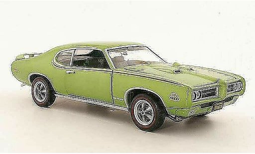 Pontiac GTO The Judge 1/18 Ertl gris metallisee verde 1969 coche miniatura