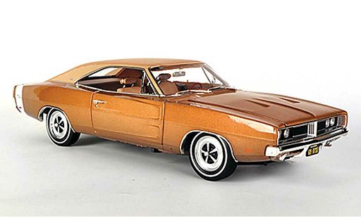 Dodge Charger 1968 1/18 Ertl R/T SE bronze/beige mate coche miniatura