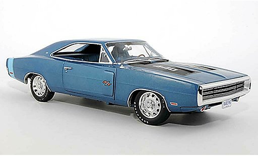 Dodge Charger 1970 1/18 Ertl R/T SE azul/negro coche miniatura