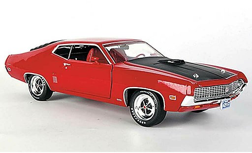 Ford Gran Torino Gran Torino 1/18 Ertl GT 429 rojo/matenegro 1970 coche miniatura