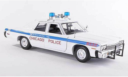 Dodge Monaco 1974 1/18 Ertl Chicago Police police (US) coche miniatura