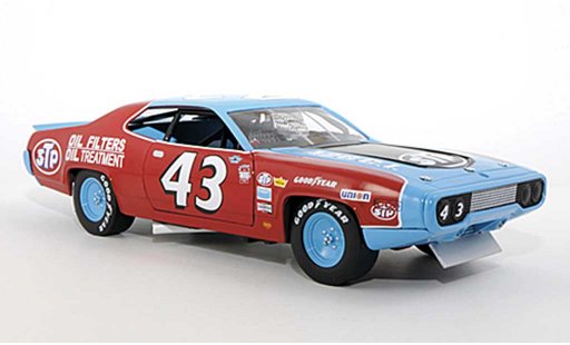 Plymouth Road Runner 1972 1/18 Ertl No.43 Richard Petty coche miniatura