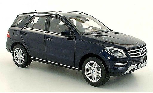 Mercedes Classe M Base 1/18 Minichamps (W166) ML azul 2011 coche miniatura
