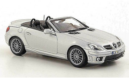 Mercedes Classe SLK AMG 1/43 Minichamps 55 (R171) gris coche miniatura