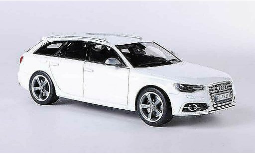 Audi S6 avant 1/43 Schuco (C7) blanco 2012 coche miniatura