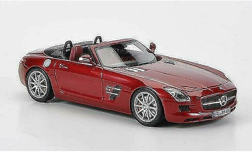 Mercedes SLS Roadster 1/43 Schuco AMG (A197) rojo coche miniatura
