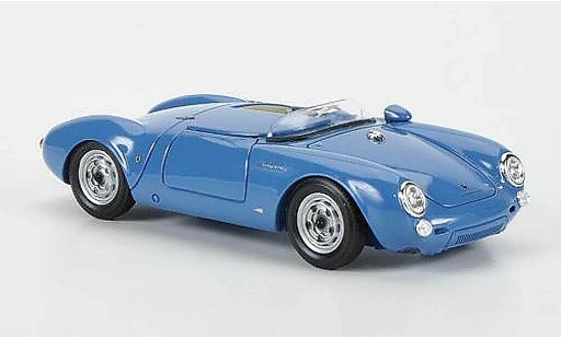 Porsche 550 Base 1/43 Schuco Spyder azul/blanco coche miniatura