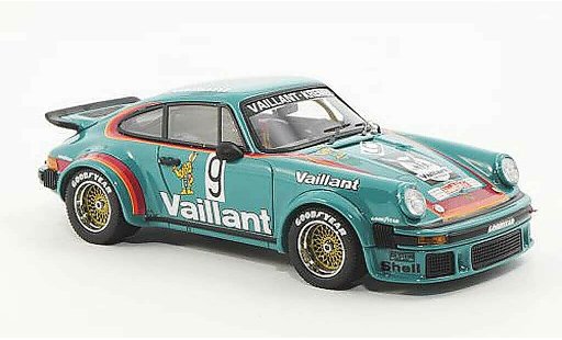 Porsche 934 1976 1/43 Schuco R No.9 Vaillant-Kremer B.Wollek Cup coche miniatura