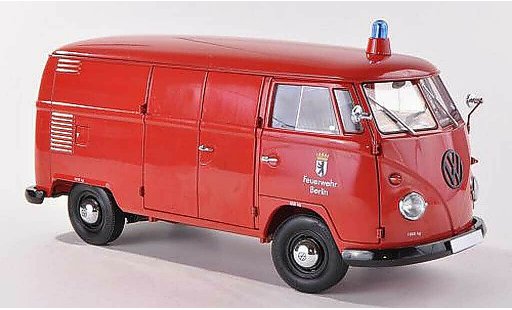 Volkswagen T1 Base 1/18 Schuco furgoneta Bomberos Berlin coche miniatura