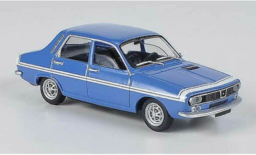 Renault 12 Gordini 1/43 Solido azul/blanco 1971 coche miniatura
