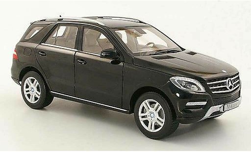 Mercedes Classe M Base 1/18 Minichamps (W166) ML negro 2011 coche miniatura