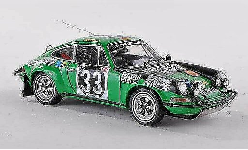 Porsche 911 Base 1/43 TrueScale Miniatures ST No.33 celui-ci Africain Safari Rally 1971 B.Waldegaard/L.Helmer coche miniatura