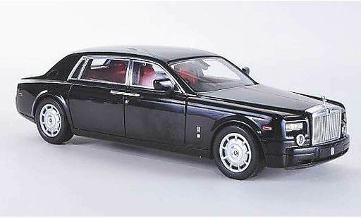 Rolls Royce Phantom 2010 1/43 TrueScale Miniatures LWB negro RHD coche miniatura