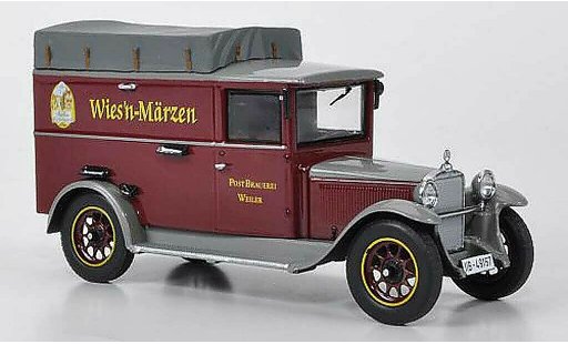 Mercedes L1000 Base 1/43 Premium ClassiXXs Express avec techoplane Postbrauerei Weiler coche miniatura