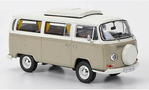 Volkswagen T2 A 1/43 Premium ClassiXXs Camping beige/blanco coche miniatura