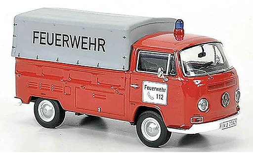 Volkswagen T2 A 1/43 Premium ClassiXXs plataforma/Plane pompier coche miniatura