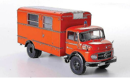 Mercedes LP 911 Koffer 1/43 Premium ClassiXXs Fenster-maletero Katastrophenschutz naranja coche miniatura