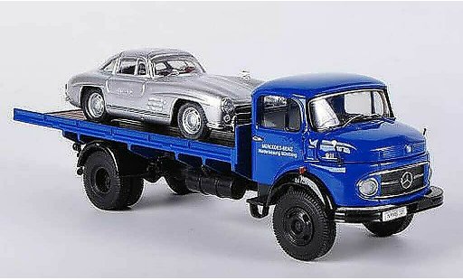 Mercedes LP 911 Base 1/43 Premium ClassiXXs Flachplataforma + MB 300SL MB-Niederlassung coche miniatura