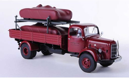 Mercedes L3500 Base 1/43 Premium ClassiXXs plataforma Porsche con 2 verhullten Spydern coche miniatura
