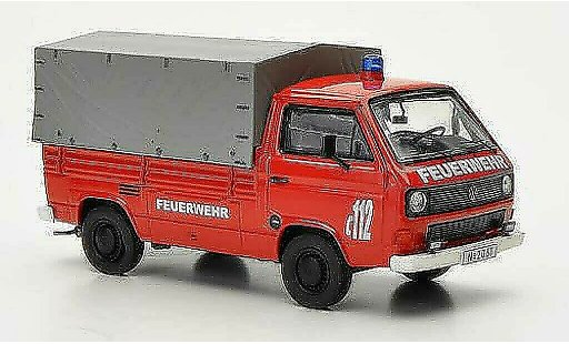 Volkswagen T3 B 1/43 Premium ClassiXXs plataforma/Plane Bomberos coche miniatura
