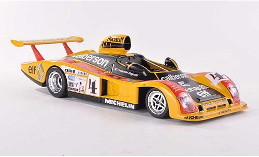 Alpine A442 le mans 1/18 Norev No.4 Calberson 24h 1978 G.Frequelin/J.Ragnotti coche miniatura