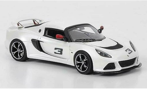 Lotus Exige Base 1/43 Look Smart S No.3 blanco coche miniatura
