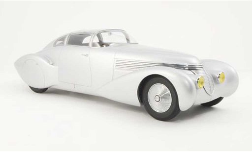 Hispano Suiza Dubonnet H6C Xenia 1/18 Minichamps gris 1938 coche miniatura
