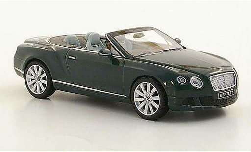 Bentley Continental GTC 1/43 Minichamps verde 2011 coche miniatura