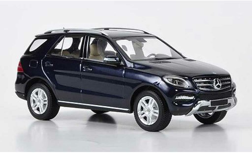 Mercedes Classe M Base 1/43 Minichamps azul 2011 coche miniatura