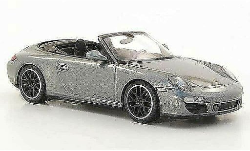 Porsche 911 GTS 1/43 Minichamps Descapotable Carrera (II) gris 2011 coche miniatura