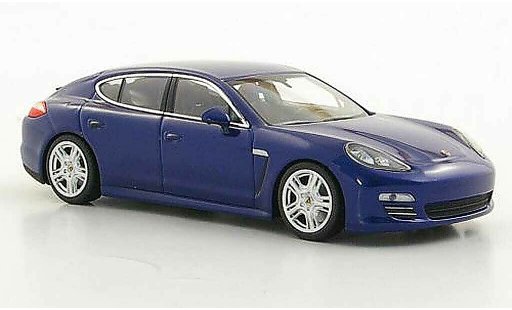 Porsche Panamera 4 1/43 Minichamps 4 azul 2011 coche miniatura