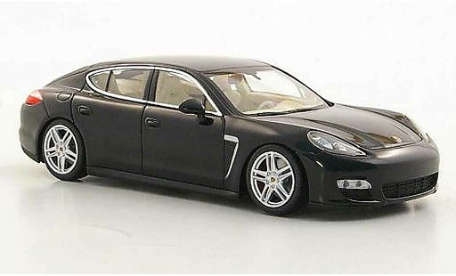 Porsche Panamera Turbo S 1/43 Minichamps negro 2011 coche miniatura