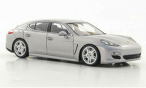Porsche Panamera S 1/43 Minichamps Hybrid gris gris 2011 coche miniatura