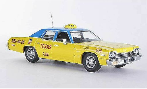 Dodge Monaco 1974 1/43 Minichamps Texas Cab - Taxi coche miniatura