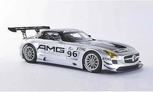 Mercedes C GT3 1/18 Minichamps AMG No.96 Team AMG China Hakkinen / Cheng / Arnold ILMC 6h Zhuhai 2011 coche miniatura