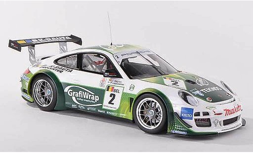 Porsche 911 GT3 1/18 Minichamps R 2011 No.2 Prospeed Competition FIA Meisterschaft Lappalainen/Heylen coche miniatura