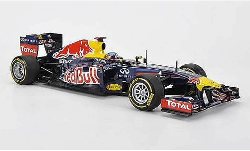 Renault F1 2012 1/18 Minichamps Red Bull Racing No.1 Sebastian Vettel Showcar coche miniatura