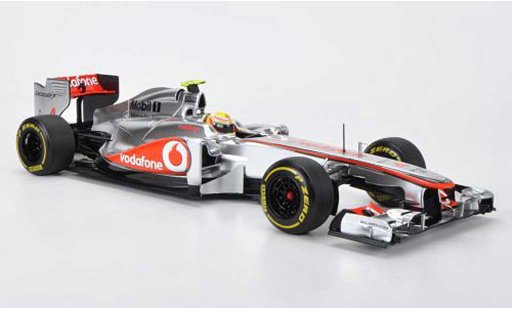 Mercedes F1 2012 1/18 Minichamps McLaren Vodafone No.4 L.Hamilton Presentationsfahrzeug coche miniatura